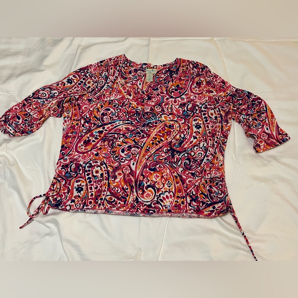 Caribbean Joe women’s blouse, size XXL